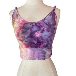 Source Unknown‎ Tie Dye, Crop Tank Top